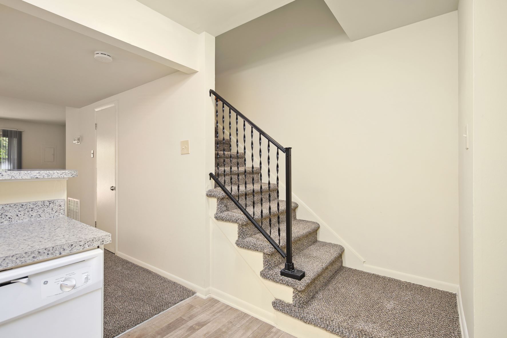 Renovated 2 BR 1.5BA Townhouse Stairway